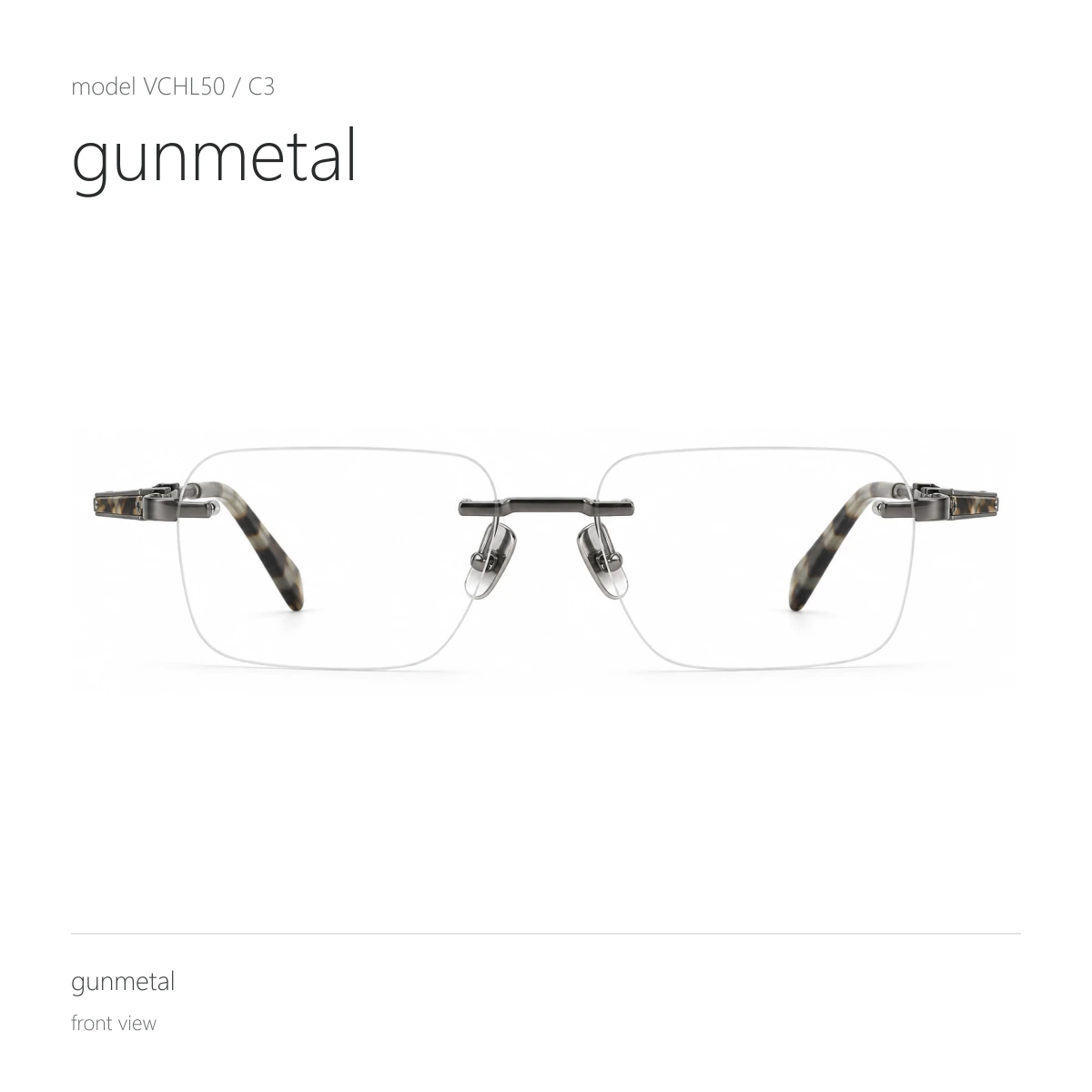 Model VCHL50 in gunmetal, front view