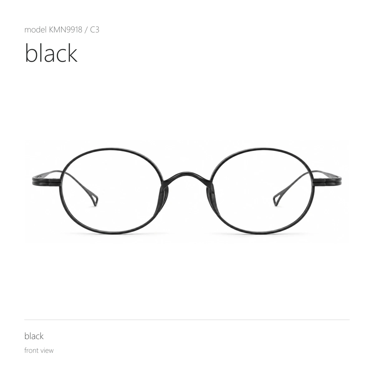 Model KMN9918 in black, front view